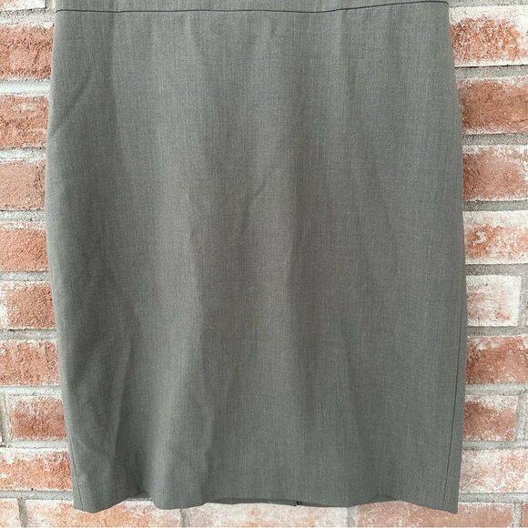 J. Crew Pencil Shift Suiting Dress Gray Knee Length Business NEW Women’s 6 - Picture 3 of 8